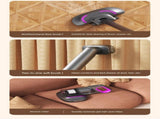Purple 3-in-1 Cordless Vacuum Cleaner - Handheld Stick Vacuum with Mop Function, Strong Suction, V888-ELOSUNG53007