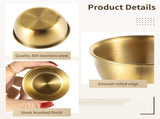 12PCS Sauce Dipping Bowls, Stainless Steel Sauce Dishes, Round Sauce Dip Bowls, Mini Sauce Cups, V1192-AZ-W-18271