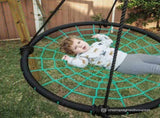 Lifespan Kids Oakley Swing Set with 1.2m Spidey Web Swing V572-PEOAKLEYSET120