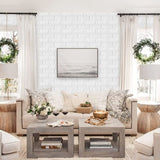 70CMx10M 3D Wall Paper Panel Foam Brick Self Adhesive Waterproof Wallpaper Sticker V201-HW01WH-10M-AU