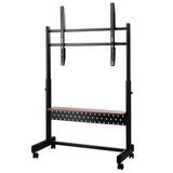 Rolling TV Stand, Mobile TV Cart for 55-100 Inch Screens, Height Adjustable Portable Monitor Stand V952-TYSDLDDSJZJZ9H73Q001V0