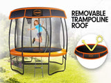 12ft-08 Pole Kahuna Trampoline Roof Shade Cover TRA-ROF-12-8