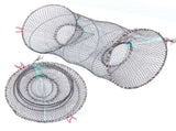 2PCS Collapsible Cast Net Fishing Net Lobster Shrimp Crab Trap Portable Folding Fishing Accessories V1294-YM0901-3111200154911