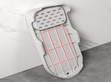 Mini Washboard 2 in 1 Portable Nonslip Plastic Washing Laundry Board with Soap Holder for Home V1294-YM0901-3117240222611