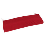 Outdoor Bench Cushion Water Proof Patio Furniture Garden Sofa Settee Couch Swing Pad with Strap V1294-YM0901-3116250003711