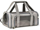 Breathable Multi-Functional Pet Carrier Backpack, Oxford Cloth Car Travel Cat & Dog Carrier, Large V1232-GB-CZ-010