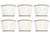 6Pcs Fabric Lampshade Modern Chandelier Table Lamp Cover for E14 Screw Home Accessory V1294-YM0901-3119210045811