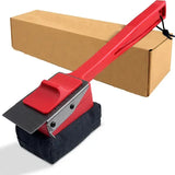 Heat-Resistant BBQ Grill Cleaning Sponge with Dual Handles for Removing Grease and Food Residue from V1189-LC-HW-00657