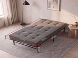 Giselle Single Folding Bed with Mattress Metal Frame Guest Bed 15cm Foam Foldable FOAM-MFM-BF-CDF-S