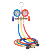 VEVOR AC Gauge Set - 3 Way AC Manifold Gauge Set for R134A R22 R12 R502 Refrigerant, Freon Gauges V952-STLLMBZZLJ4EHROEOV0