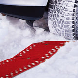 Foldable Emergency Tire Traction Mat, Car Escaper, Ideal to Unstuck Your Car From Snow, Ice, Mud, V1370-AZ4-00205