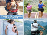 9 Pcs Fanny Pack Bulk for Women Men with Adjustable Strap Waterproof Waist Packs Travel Hiking V1259-DP01-A-1163