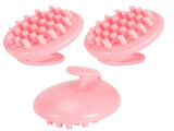 3Pcs Scalp Massage Brush Adult Universal Hairdressing Shampoo Wash Hair Combpink V1294-YM0901-3112200128812