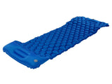 Camping Sleeping Pad Mat Foot Press Inflatable Cushion Mattress for Tent Hiking TravelRoyalblue V1294-YM0718-3117200188112