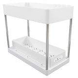 Slide Out Storage Baskets ABS Under Sink Organizer Cabinet Sliding Drawers for Kitchen Bathroom V1294-YM0512-3117220264212