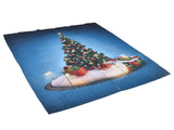 Christmas 3D Digital Printing Curtains House Decor Shading Curtains with Christmas Tree for Living V1294-YM0523-3117210203112