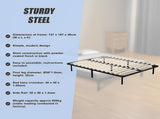 Double Metal Bed Frame - Bedroom Furniture V63-799507