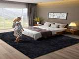 Indoor Plush Area Rugs, 2.44 x 3.05m Soft Plush Carpet, Furry Shag Area Rugs for Living Room, V952-JXDDTSM8X10FT7FHU001V0