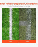 Dry Line Marker 4-Wheel 50 or 100 mm Lines Heavy Duty Steel Chalker 22.7kg V952-STHXJPFS4L505OSAJV0