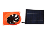 Solar Powered Exhaust Fan Monocrystalline Silicon 20w 5V Solar Panel Vent Fan Kit with Round Baffle V1294-YM0901-3111240216111