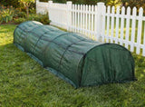 Foldable Chicken Tunnels with Green Plastic Sunshade Cover for Outdoor Garden Use, and Portable V1366-AZ2-W-17402