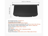 Retractable Cargo Cover, Upgraded Carbon Fiber Texture Trunk Cover, Anti-Peeping Luggage Privacy V952-YCKSSSHCGYCK0ZFO1001V0