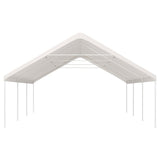 Instahut Carports 6x6m Carport Kits Steel Shelter Gazebo Canopy Garage Portable Garden Shed CAPT-H-6X6-WH-N-ABC