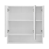 Cefito Bathroom Mirror Cabinet Medicine Adjustable Shelves Wall Hung 700x750mm White BV-MC-7075-WH