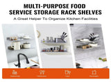 24" x 8.6" Stainless Steel Wall Mounted Shelf Kitchen Restaurant Shelving V767-VVR-BGSCTTLL86242HBE0V0