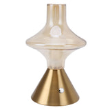 Cordless Table Lamp Rechargeable 1800mAh Battery Operated Lamp Dimmable Touch Bedside Lamp Glass V1294-YM0901-3119240094711