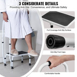 Step Stool 1-Step 150KG Capacity, 3 Adjustable Height with Handle Steel Step Ladder, Portable V952-JYTDGYBDFSFGRM69CV0