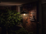 Black Hanging Solar Lights Lantern Lamp with Shepherd Hook,Waterproof Bulb Lights for Garden Outdoor V1366-AZ2-W-29061