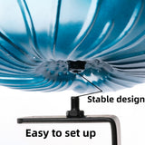 Deck Mounted Bowl Bird Bath for Railing Large 33cm Balcony Clearance Modern Bird Waterer with Stake V1259-DP01-A-3642