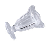 6pcs Ice Cream Cup Creative Unique Flower Sundae Glass Cup Multifunctional Transparent Dessert Cups V1294-YM0703-230704TW01-1