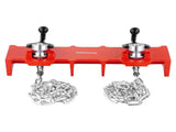 Pipe Welding Vise, 1/2 to 8-inch Pipe Welding Clamp with Dual Chains & Crank Handles, Heavy-Duty V952-HJQ128INCHHSADNZKV0