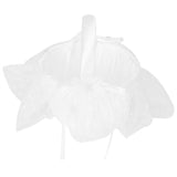 Flower Lace Basket White Romantic Basket Candies Container Wedding Ceremony Decoration5709 V1294-YM0721-3115200142811
