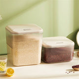 Rice Storage Container With To Flip Lid 20L Flour Sugar Storage Large Food Storage V1192-AZ-W-27723
