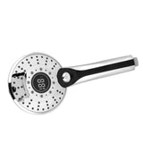 Digital Display Handheld Shower Head with 3-color Temperature Control LED Light 3 Spraying Mode V1294-YM0727-JY08639