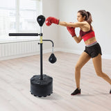 Free Standing Punching Bag Speedball Boxing Reflex Training Target Dummy Gym V63-833281
