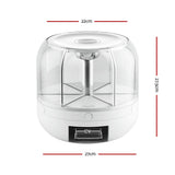 5-Star Chef Cereal Dispenser Grain Container 7KG CD-RCH360-WH