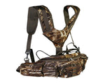 Hunting Camo Pack with Harness Waist Pack Pouch with Shoulder Straps for Climbing Hiking Camping V1369-AZ3-W-01140