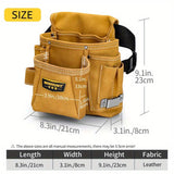 Leather Tool Pouch Tool Storage Australia Adjustable Belt Tool Pouch Fine - Yellow - Size regular V1106-DSZ-TOOL2-001-YEL-REGULAR