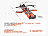 1000 mm Manual Tile Cutter, Upgraded Sliding Head Cutting Tool with Spring-Loaded Base, Angle Fence, V952-DHDZHDTSJK1060S0L001V0