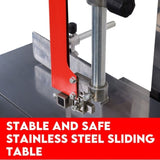 Meat Cutting Band Saw 10" meat mincer Bandsaw Sausage Filler Slicer Grinder V379-MEATBSAW250005