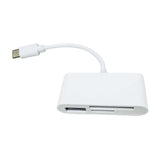 USB-C 3-in-1 Memory Card Reader Adapter for TF Card, Compatible with Phone & Laptop V1263-JX-4729
