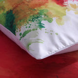 Bianco Watercolour Splash Canvas Quilt / Doona / Duvet Cover set V745-AQ041989Q3