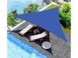 Shade Sail Waterproof Heavy Duty Triangle - Royal Blue V1263-JX-945