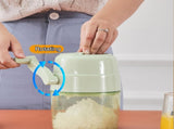1 Piece Green Manual Multifunctional Slushy Machine Ice Crusher Portable Snow Cone Maker Household V1258-DP02-BOL-263