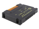 20A Solar Charge Controller for 12V/24V Solar Panel System Solar Panel Regulator with USB Port V1294-YM0901-H38313-20A
