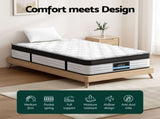 Giselle Bedding 31cm Mattress Euro Top King Single MATTRESS-B-BET-KS
